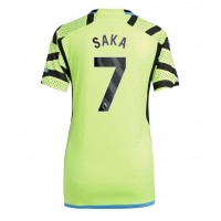 Arsenal Bukayo Saka #7 Replica Away Shirt Ladies 2023-24 Short Sleeve